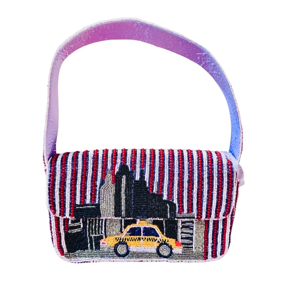 Marshalls Handbags - *Host Pick! BRAND NEW RELEASE! NYC Taxi Beaded Bag – Viral Bag from Marshalls